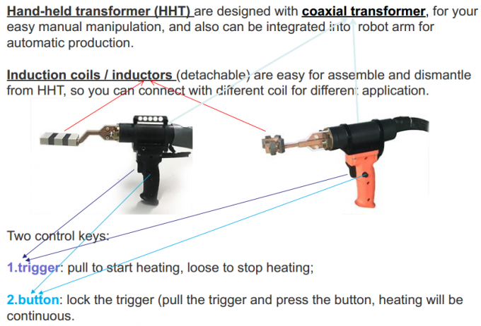 IGBT induksi frekuensi tinggi mesin pemanas induksi mematri peralatan logam perlakuan panas power supply dengan HHT