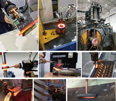 Compact Design Portable Induction Heating Machine for Various Metals with 10-40KHZ Output Frequency and Digital Control