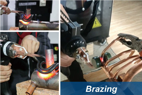 Compact Design Portable Induction Heating Machine for Various Metals with 10-40KHZ Output Frequency and Digital Control
