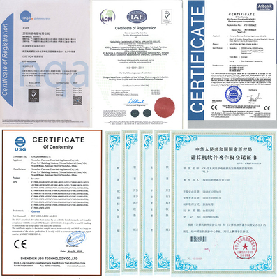 Infrared Sensor or Thermcouple Temperature Control PWHT Machine 18KW Output Power for Inductance Range 2.2-300uH